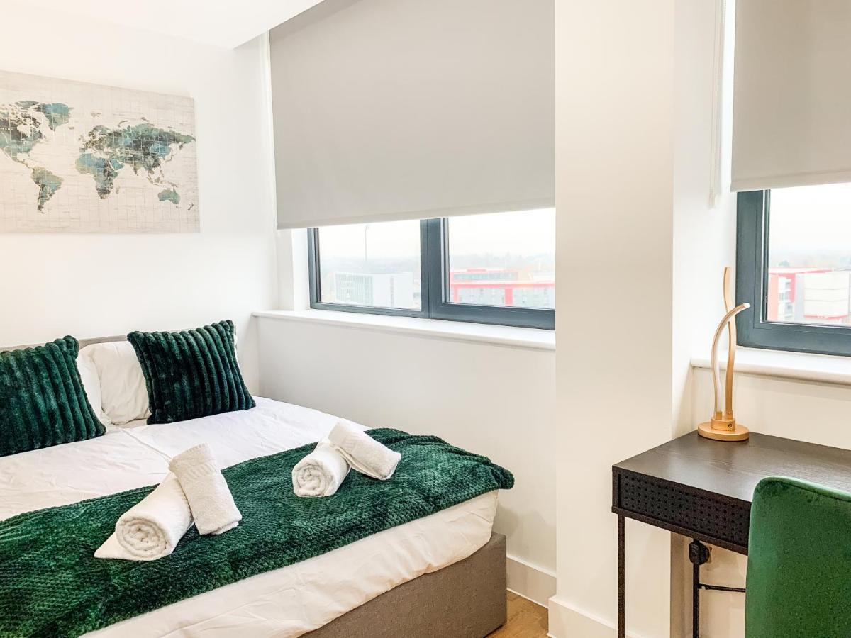 Stylish Studio Apt Overlooking Old Trafford Manchester Zewnętrze zdjęcie